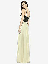 Rear View Thumbnail - Butter Yellow Chiffon Maxi Skirt
