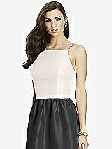 Front View Thumbnail - Ivory Dessy Bridesmaid Top T2985