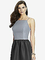 Front View Thumbnail - Platinum Dessy Bridesmaid Top T2985