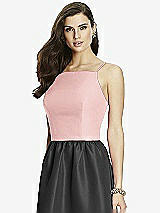 Front View Thumbnail - Rose Dessy Bridesmaid Top T2985