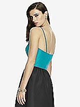 Rear View Thumbnail - Vintage Teal Dessy Bridesmaid Top T2985
