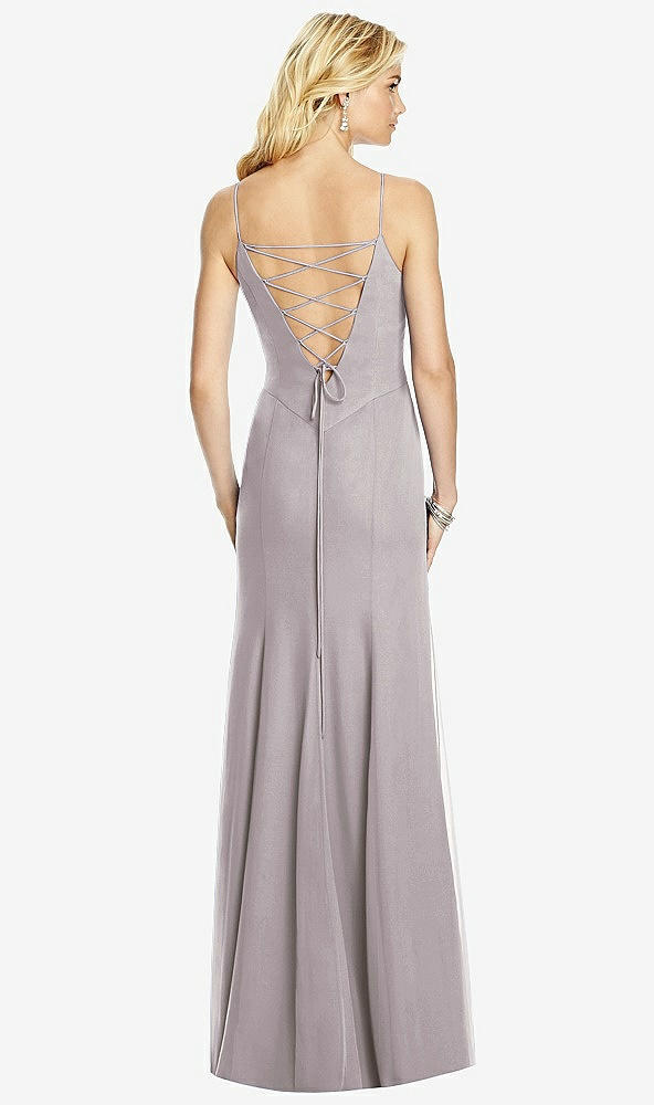 Front View - Cashmere Gray After Six Bridesmaid Dress 6759