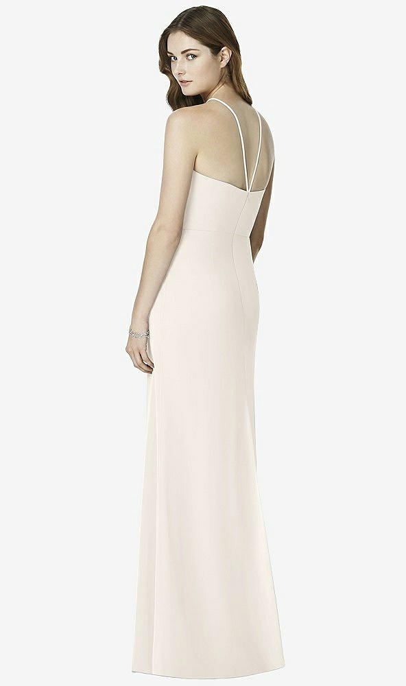 Back View - Ivory After Six Bridesmaid Dress 6762