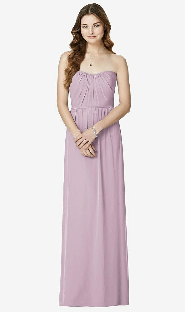 Front View - Suede Rose Bella Bridesmaids Dress BB101