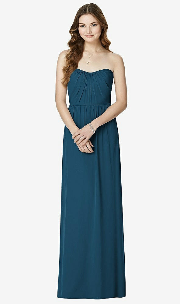 Front View - Atlantic Blue Bella Bridesmaids Dress BB101