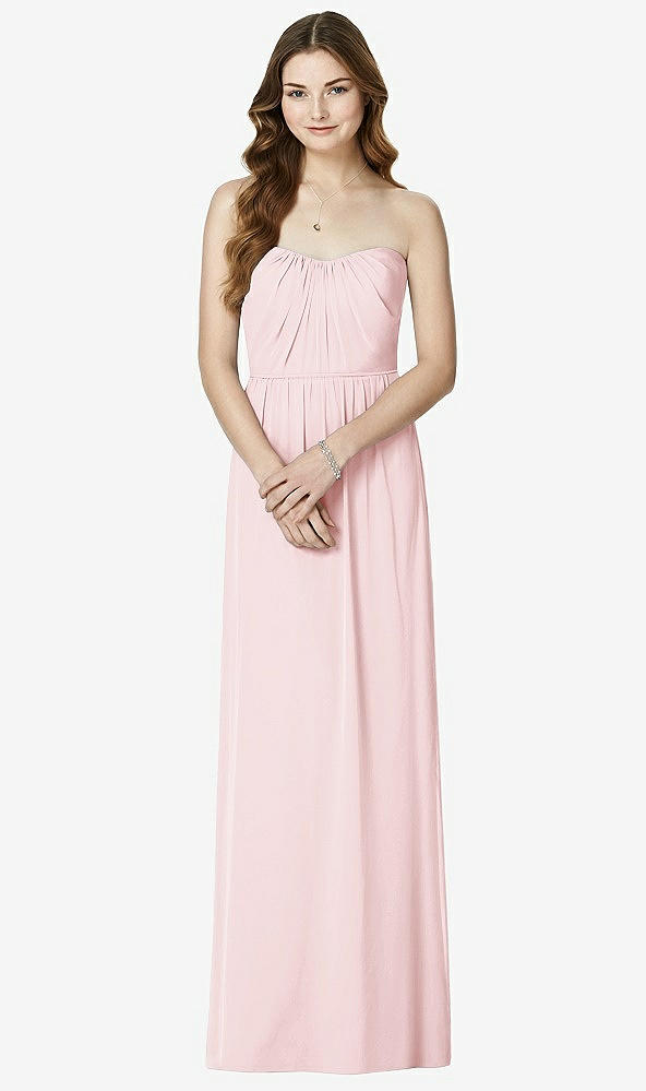 Front View - Ballet Pink Bella Bridesmaids Dress BB101