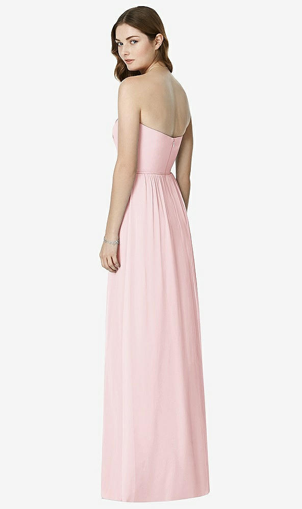 Back View - Ballet Pink Bella Bridesmaids Dress BB101