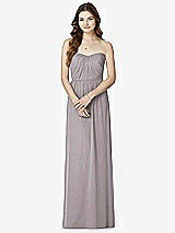 Front View Thumbnail - Cashmere Gray Bella Bridesmaids Dress BB101