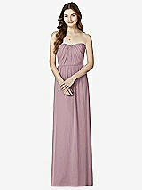 Front View Thumbnail - Dusty Rose Bella Bridesmaids Dress BB101