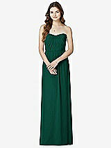 Front View Thumbnail - Hunter Green Bella Bridesmaids Dress BB101