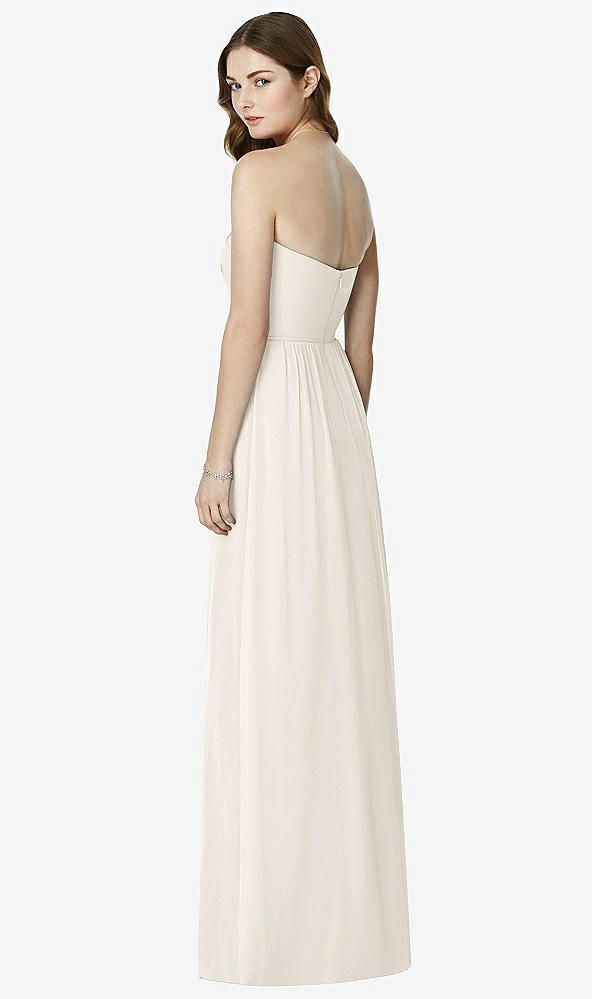 Back View - Ivory Bella Bridesmaids Dress BB101