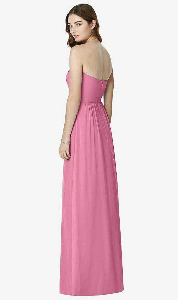 Back View - Orchid Pink Bella Bridesmaids Dress BB101