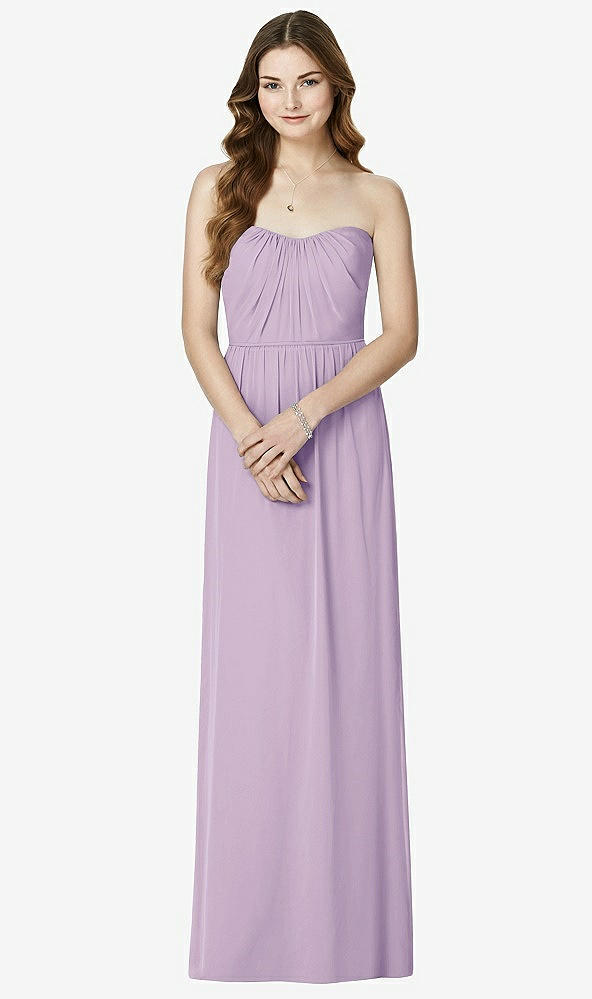 Front View - Pale Purple Bella Bridesmaids Dress BB101