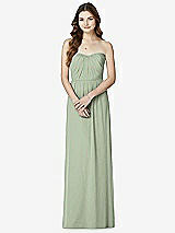 Front View Thumbnail - Sage Bella Bridesmaids Dress BB101