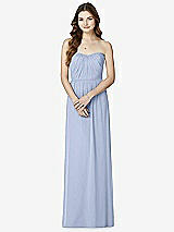 Front View Thumbnail - Sky Blue Bella Bridesmaids Dress BB101