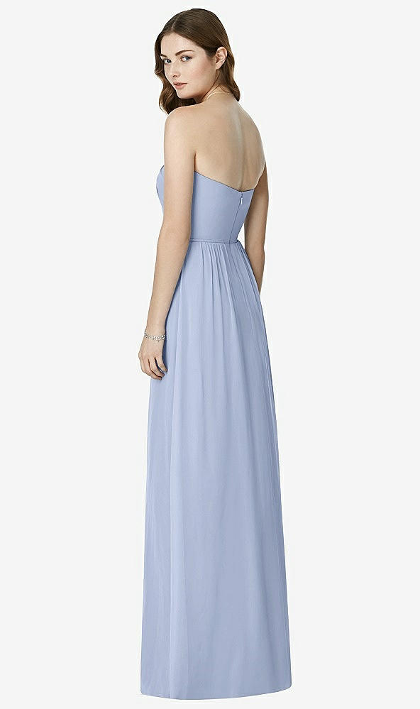 Back View - Sky Blue Bella Bridesmaids Dress BB101