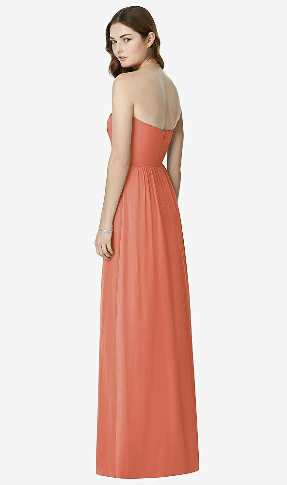 Back View - Terracotta Copper Bella Bridesmaids Dress BB101