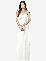 Front View Thumbnail - White Bella Bridesmaids Dress BB101