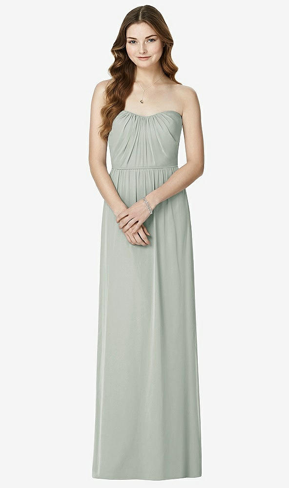 Front View - Willow Green Bella Bridesmaids Dress BB101