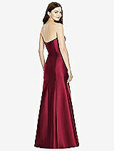 Rear View Thumbnail - Burgundy Bella Bridesmaids Dress BB104