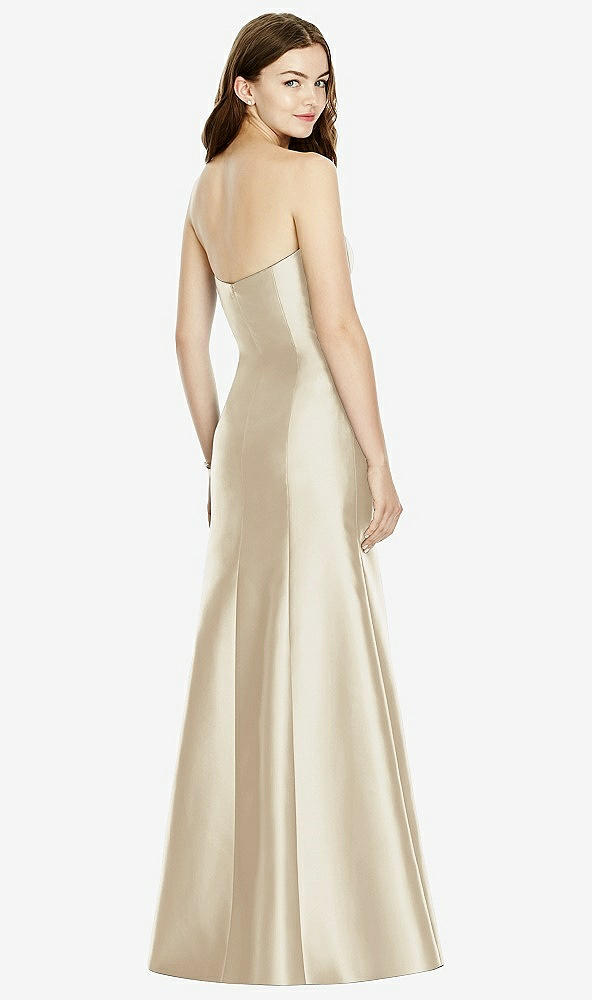 Back View - Champagne Bella Bridesmaids Dress BB104