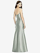 Rear View Thumbnail - Willow Green Bella Bridesmaids Dress BB104