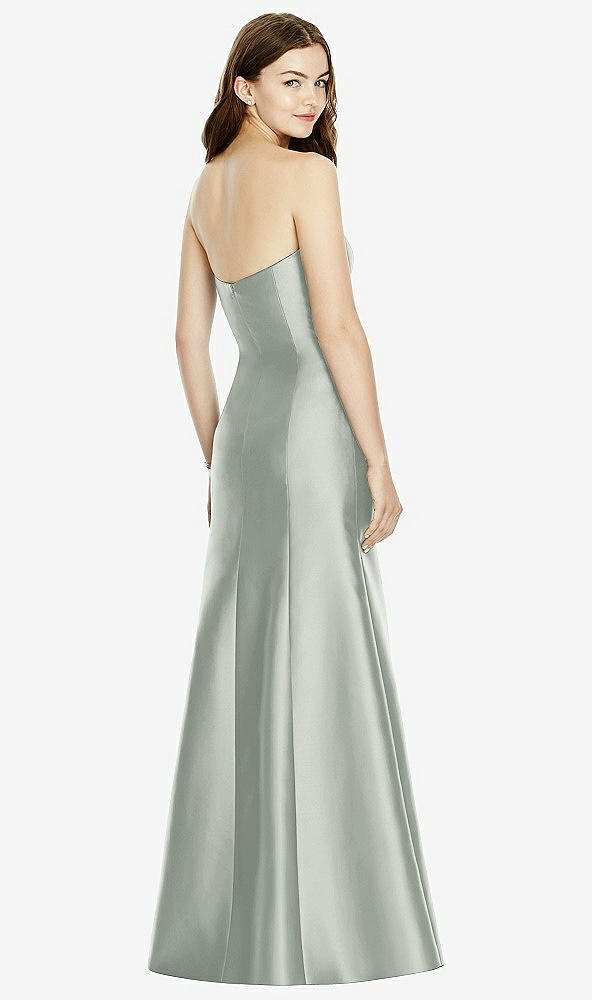 Back View - Willow Green Bella Bridesmaids Dress BB104