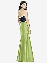 Rear View Thumbnail - Mojito & Midnight Navy Bella Bridesmaids Dress BB105