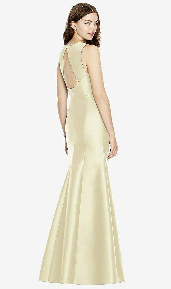 Front View - Butter Yellow Bella Bridesmaids Dress BB106