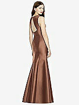 Front View Thumbnail - Cognac Bella Bridesmaids Dress BB106