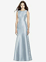 Rear View Thumbnail - Mist Bella Bridesmaids Dress BB106
