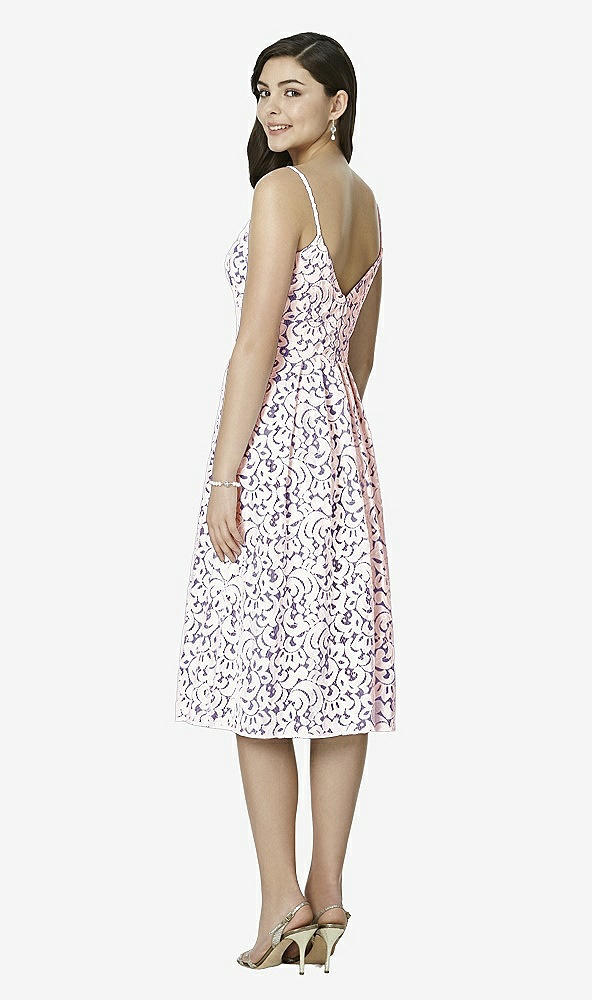 Back View - Regalia - PANTONE Ultra Violet & Blush Studio Design Bridesmaid Dresses 4522