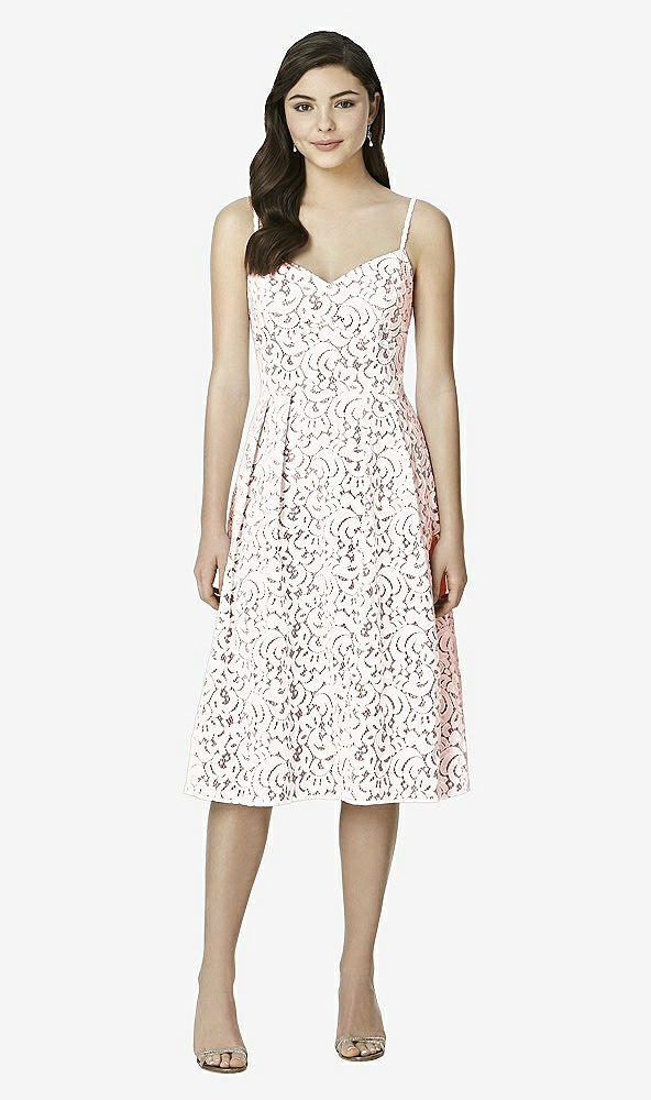 Front View - French Truffle & Blush Studio Design Bridesmaid Dresses 4522