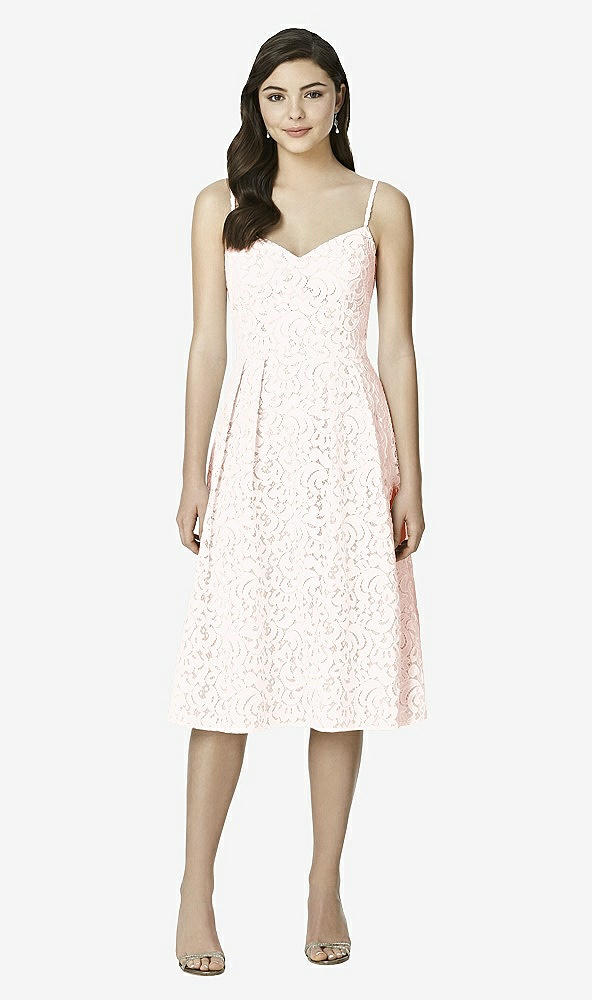 Front View - Ivory & Blush Studio Design Bridesmaid Dresses 4522