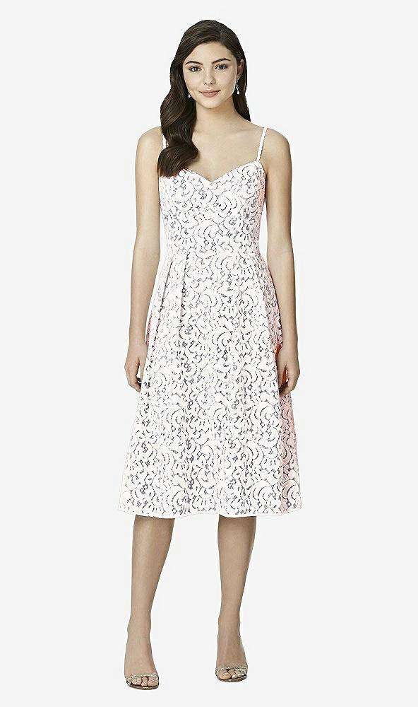 Front View - Larkspur Blue & Blush Studio Design Bridesmaid Dresses 4522