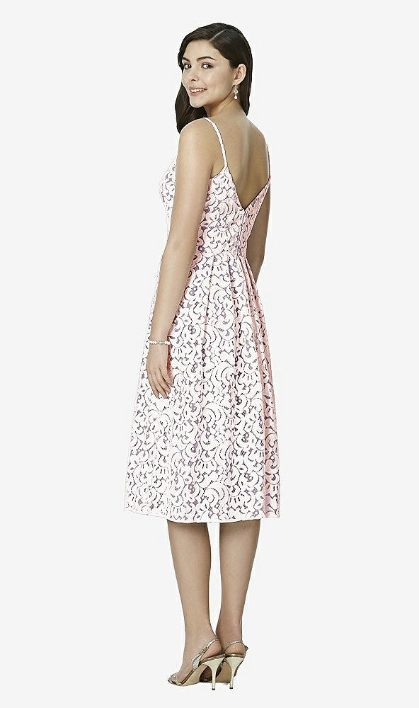 Back View - Lavender & Blush Studio Design Bridesmaid Dresses 4522