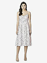 Front View Thumbnail - Midnight Navy & Blush Studio Design Bridesmaid Dresses 4522