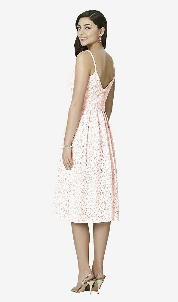 Back View - Peaches And Cream & Blush Studio Design Bridesmaid Dresses 4522