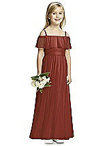 Front View Thumbnail - Auburn Moon Flower Girl Dress FL4053