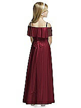 Rear View Thumbnail - Cabernet Flower Girl Dress FL4053