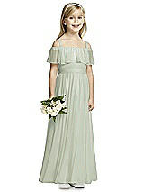 Front View Thumbnail - Celadon Flower Girl Dress FL4053