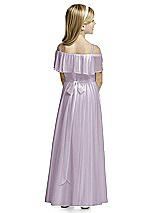 Rear View Thumbnail - Lilac Haze Flower Girl Dress FL4053