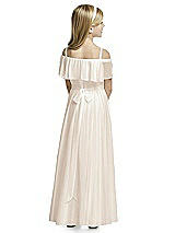 Rear View Thumbnail - Oat Flower Girl Dress FL4053