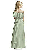 Rear View Thumbnail - Sage Flower Girl Dress FL4053
