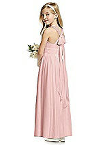 Rear View Thumbnail - Rose Flower Girl Dress FL4054
