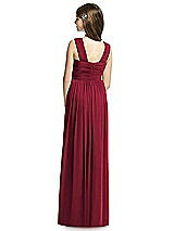 Rear View Thumbnail - Burgundy Dessy Collection Junior Bridesmaid Dress JR535