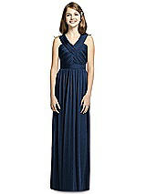 Front View Thumbnail - Midnight Navy Dessy Collection Junior Bridesmaid Dress JR535
