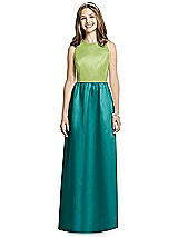 Front View Thumbnail - Jade & Mojito Dessy Collection Junior Bridesmaid Dress JR536