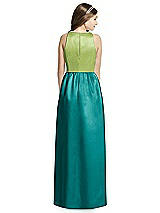 Rear View Thumbnail - Jade & Mojito Dessy Collection Junior Bridesmaid Dress JR536