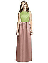 Front View Thumbnail - Neu Nude & Mojito Dessy Collection Junior Bridesmaid Dress JR536